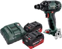 Metabo SSW 18 LTX 300 BL accu-slagmoersleutel 18 V 300 Nm 1/2" borstelloos + 2x LiHD accu 5,5 Ah + oplader