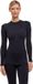 FALKE Warm Turtleneck sneldrogend functioneel shirt met lange mouwen dames zwart - maat S