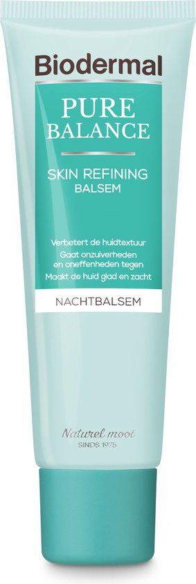 Biodermal Pure Balance Skin Refining Nachtbalsem - 50ml