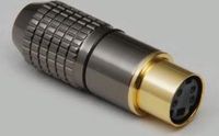 BKL Electronic 0204023 Miniatuur-DIN-connector Bus, recht Aantal polen: 4 Zwart 1 stuk(s)