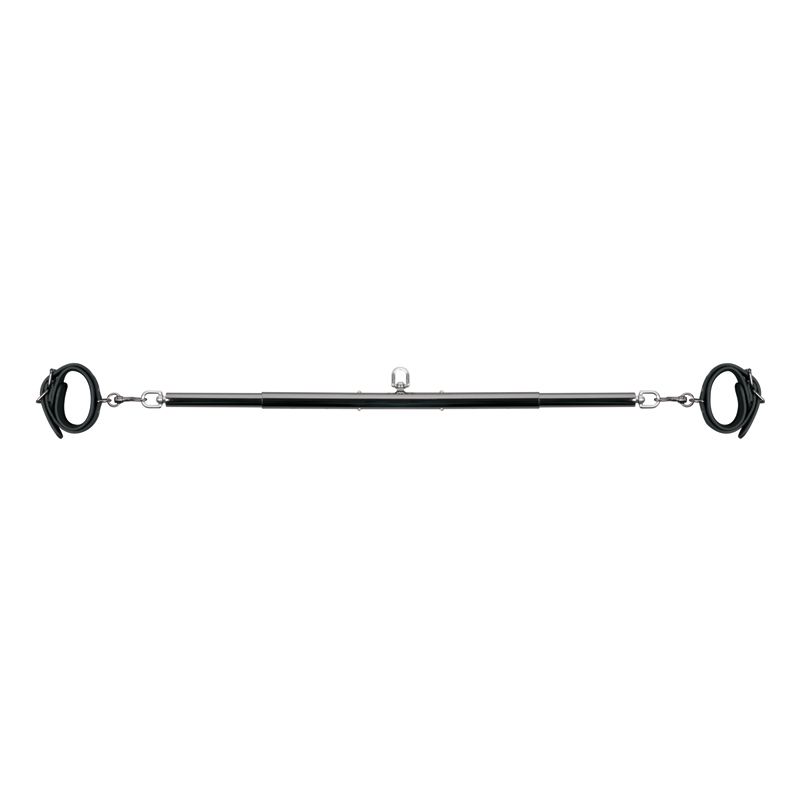 Easytoys Fetish Collection Expander Spreader Bar and Cuffs Set - Zwart