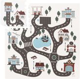 That's mine tapis en mousse - alva - roadtrip - 100x100 cm