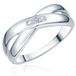 Lulu Jane Ring Zilver 999 zilver Diamant Briljant 17.75 mm / maat 56