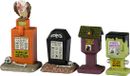 Lemax Spookytown Gazette - Set van 4