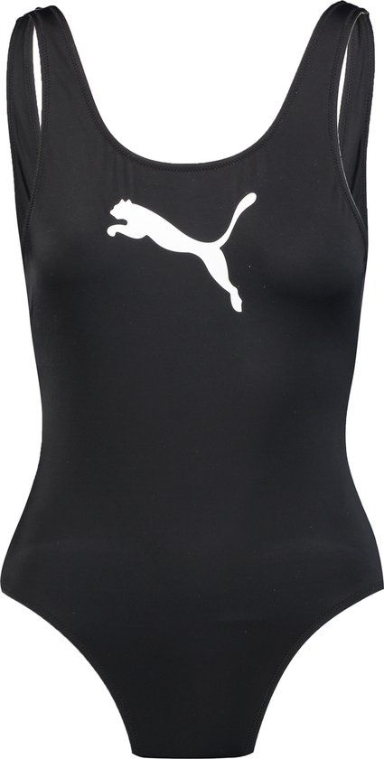 PUMA Women's Swimsuit - Black - Size L
