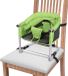 Siège d'appoint portable pour bébé, rehausseur pour enfant, réglable en hauteur, idéal pour la maison et les déplacements, Vert