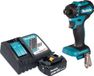 Makita DDF 083 RT1 accuboormachine 18 V 40 Nm 1/4'' borstelloos + 1x oplaadbare accu 5.0 Ah + lader