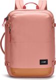 Pacsafe GO Carry-on Rugzak - 34L - RFID - Anti-diefstal - Waterafstotend - Handbagage - Gerecycled - Roze
