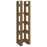 VidaXL Boekenkast/kamerscherm 41x35x160 cm grenenhout honingbruin