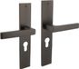 Intersteel Deurkruk Hera op schild 245x45 mm profielcilindergat 55 mm antracietgrijs