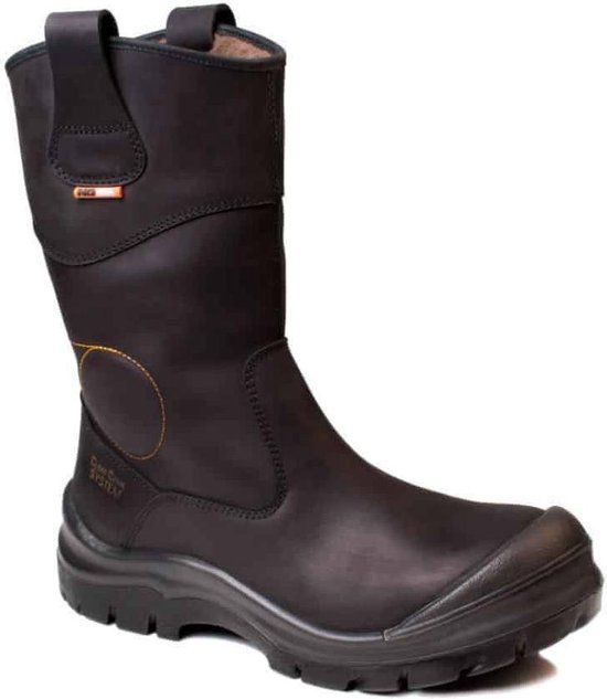 No Risk werklaars Crowheart HG S3 6674.10 Gevoerd - zwart - 45