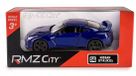 RMZ City Nissan GT-R R35 voiture miniature bleue 1:38