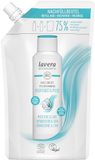 lavera Navulzak basis Sensitive verzorgende shampoo vocht & verzorging - intensieve vochtigheid & zachte verzorging - zonder siliconen - veganistisch - natuurlijke cosmetica - 500 ml
