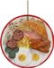 HD Collection Ornament Engels Ontbijt Polyresin Multi 8.9cm