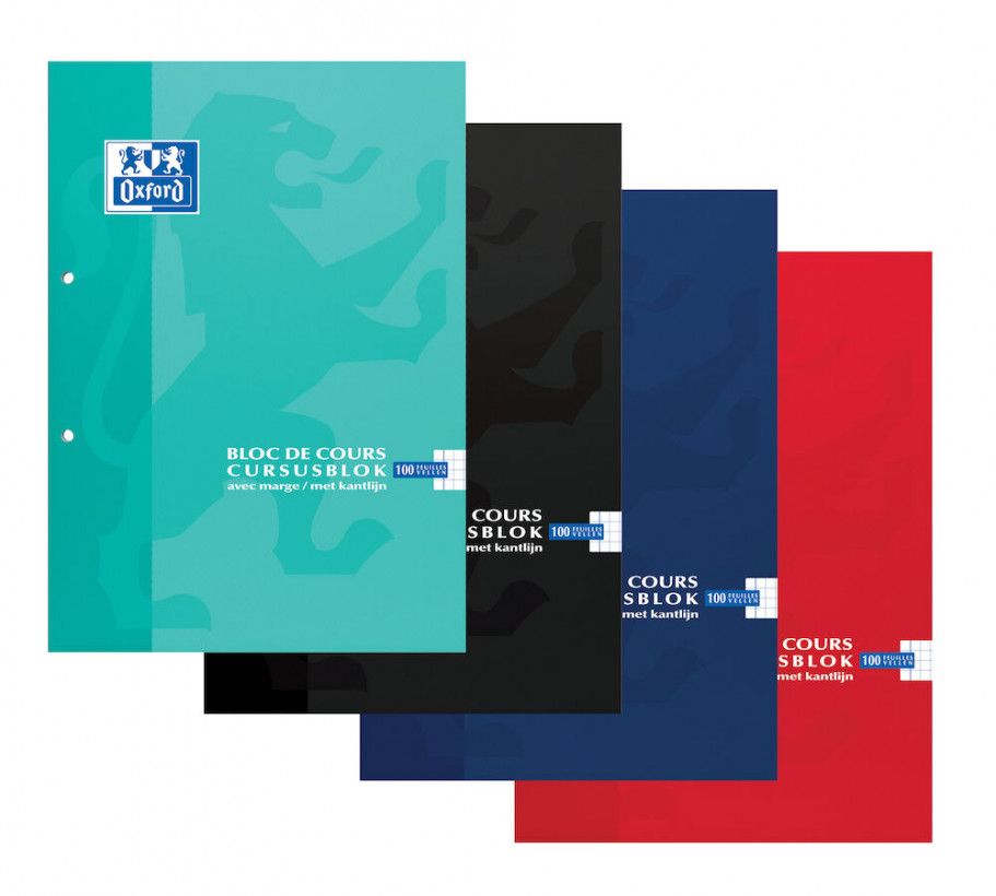 Oxford 400075509 schrijfblok & schrift A4 90 g/m²