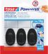 tesa Black Hooks S Powerstrips kleefhaak Small ovaal