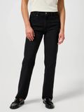 WRANGLER Jeans 'STRAIGHT SUNSET' black denim