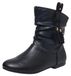 Élégantes bottines pour femmes à talon bloc