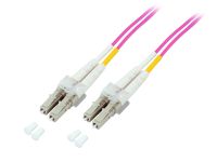 Alcasa LW-805LC4 InfiniBand Glasvezelkabel 5 m LC Violet