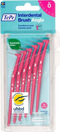 TePe Ragers Interdentaux Rose 0.4mm - 6 pièces