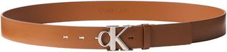 Calvin Klein Homme CK GESP GETUMBLED 35MM LV04D7016G Ceintures, BRUN (CK Cognac/Tin), 95