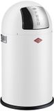 WESCO Pushboy Junior Prullenbak | 22 Liter | Mat wit | Metaal
