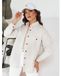 Dstreet Veste pour femme DSTREET BLENDA TY4323, couleur beige, taille M