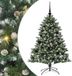 vidaXL Kunstkerstboom Groen 120 cm PVC en Plastic en Staal