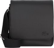 LACOSTE Men's Classic Flap Crossover Bag Noir Zwart