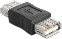 Delock Adapter USB A-A Bu-Bu Grijs