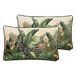 Evans Lichfield Manyara Twin Pack Polyester Gevulde Kussens, Zebra, 30 x 50cm