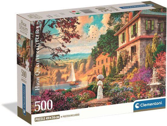 Clementoni Legpuzzel Victorian Promenade - 500 Stukjes