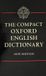 The Oxford English Dictionary Compact
