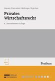 Privates Verlag Österreich GmbH Privates Wirtschaftsrecht Paperback 427 Pages 8th Edition