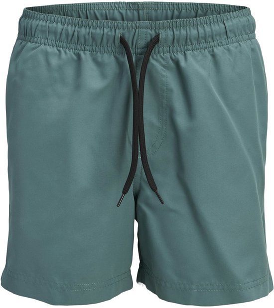 JJ REBEL JUNIOR JJ REBEL JREBHAWAII SWIM SHORT SOLID JNR Jongens Zwemshort Effen Polyester Mallard Green Maat 176
