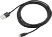 Ansmann Lightning data- en laadkabel 2 m - Zwart
