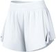 Nike AeroSwift Dri-FIT ADV Mid-Rise Brief-Lined 3" Running Shorts voor dames (wit/zwart, FN2328-100), Wit/Zwart, XL
