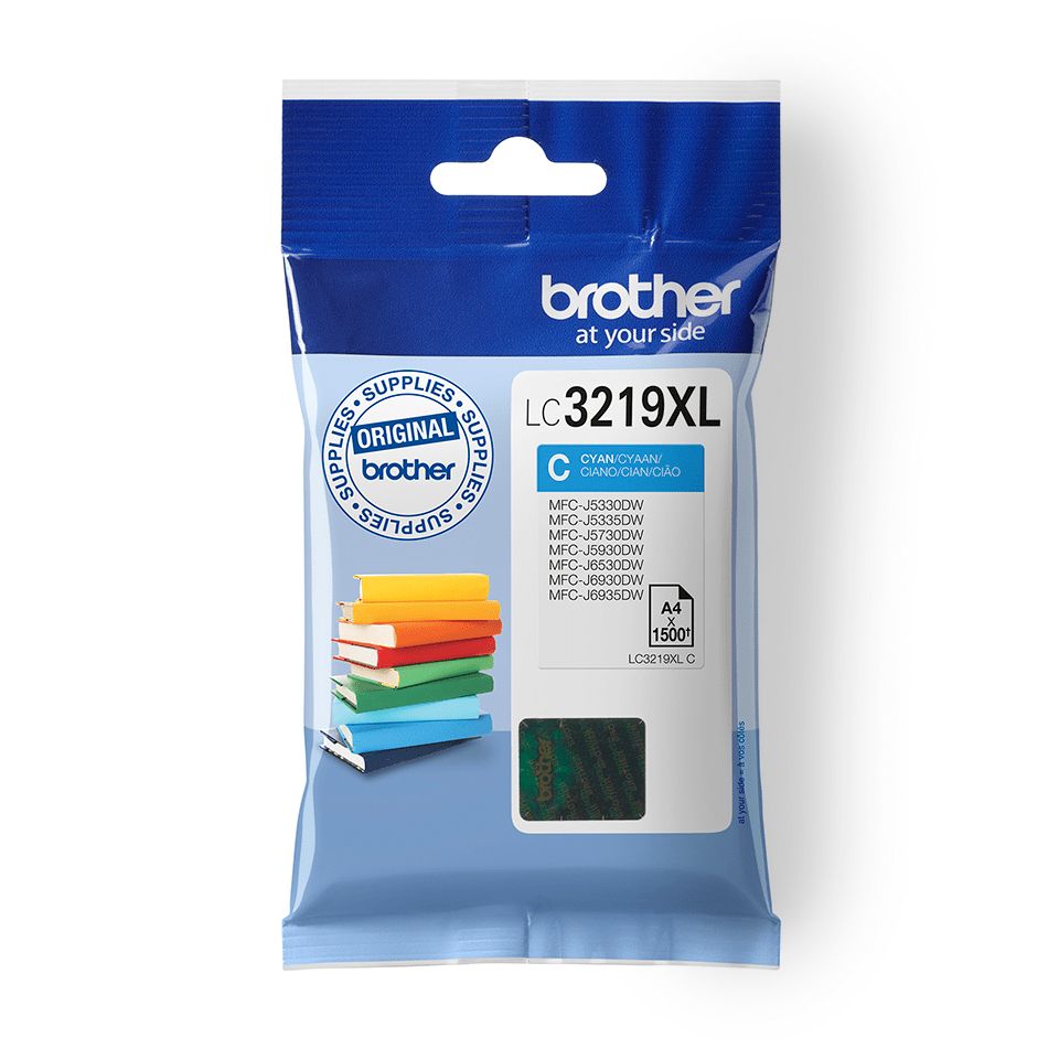 Brother LC-3219XLC Cyaan inktcartridge - Origineel - XL - 1500 pagina's