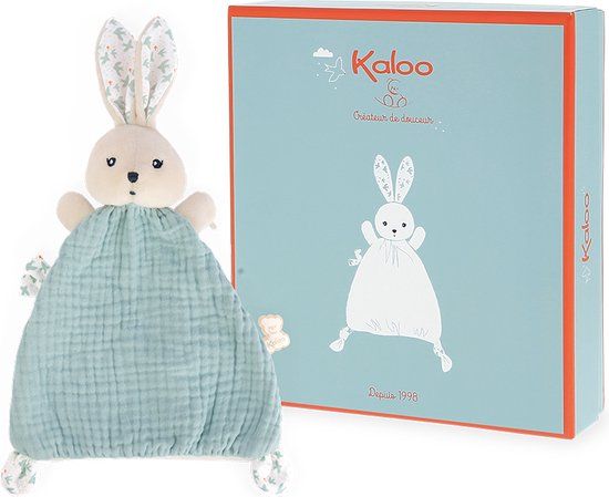 Kaloo Kdoux Doudou Konijn Vredesduifje - Multicolor - 22 cm