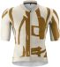 Gonso Maillot de cyclisme à manches courtes imprimé blanc M homme