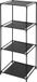 Storage solutions Opbergrek 3-laags - metaal - kunststof - zwart - 34 x 104 cm