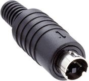 Lumberg MP-371/S6 Connecteur DIN, droit Nombre de pôles : 6 Noir 1 pièce(s)