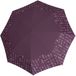 Knirps C.205 Medium Duomatic Solid Purple Reflective Stormparaplu Unisex Polyester Aluminium 91 cm