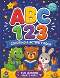 ABC 123 Coloring Book