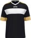 Jako Club 92 Shirt Korte Mouw Heren - Zwart / Wit / Goud | Maat: L