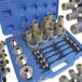 ELMAX Set pour le retrait de roulements, 28 pièces, 34-82mm