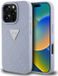 Guess Hot Stamp 4G Patroon - iPhone 16 Pro Max - Metalen Logo - Fiolet