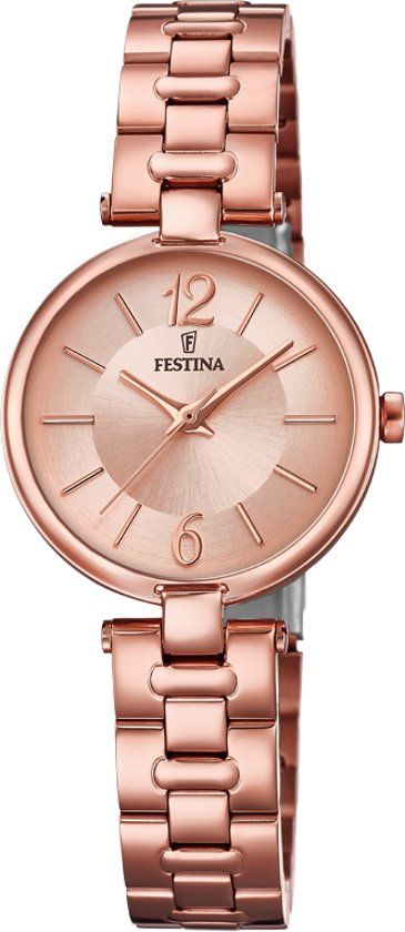 Festina F20314/1 Mademoiselle - Horloge - Staal - RosÃ©kleurig - Ø 28.5 mm