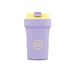 Cool Bottles - Thermosbeker - 350 ml - Luchtdicht - 10 uur koud, 5 uur warm - BPA Vrij - Paars en Geel