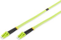 Merkloos LWL OM5 Multimode glasvezel Patchkabel, LC / LC 1 M - Groen